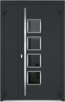 Входные двери Металюкс серии Boston (полуторные) модель AG6048 (st)