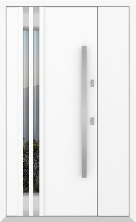 Входные двери Металюкс серии Boston (полуторные) модель AG6120 (st)