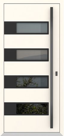 Входные двери Металюкс серии Boston модель AG6034 (black)