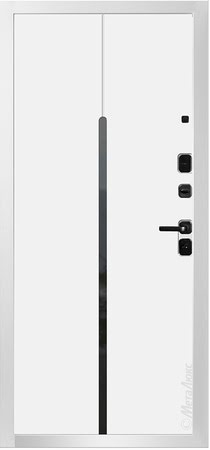 Входные двери Металюкс  серии: Милано модель: М1137 Е