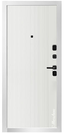 Входные двери Металюкс  серии: Милано модель: М1108 Е