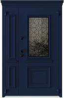 Входные двери Металюкс серии Boston (полуторные) модель AG6045