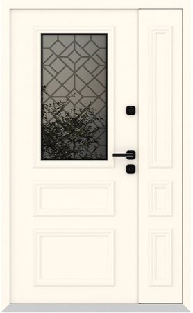 Входные двери Металюкс серии Boston (полуторные) модель AG6002