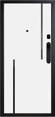 Входные двери Металюкс серии: SMART PRO модель: М-SP 774/1 E2