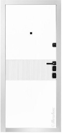 Входные двери Металюкс  серии: Милано модель: М1127 Е