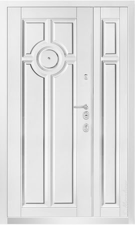 Входные двери Металюкс  серии: Милано модель: М1538 Е