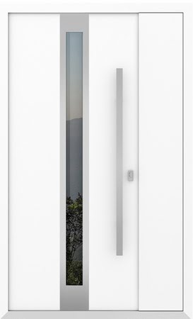 Входные двери Металюкс серии Boston (полуторные) модель AG6107 (st)