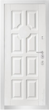 Входные двери Металюкс  серии: Милано модель: М1007 Е