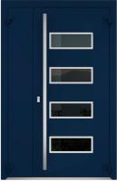 Входные двери Металюкс серии Boston (полуторные) модель AG6036 (st)