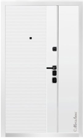 Входные двери Металюкс  серии: Милано модель: М1511 Е