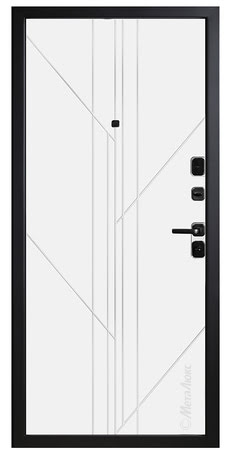 Входные двери Металюкс  серии: Статус модель: М664