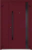 Входные двери Металюкс серии Boston (полуторные) модель AG6067