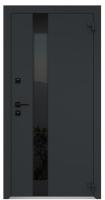 Входные двери Металюкс серии Boston модель AG6010 (black)