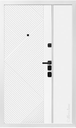 Входные двери Металюкс  серии: Милано модель: М1552 Е
