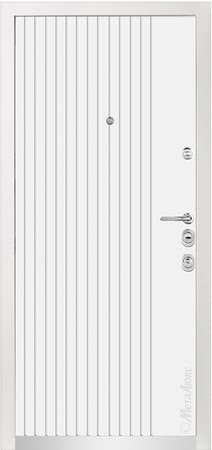 Входные двери Металюкс  серии: Милано модель: М1142 Е