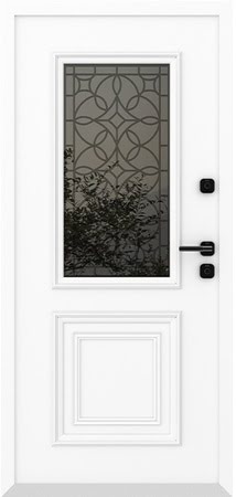 Входные двери Металюкс серии Boston модель AG6045