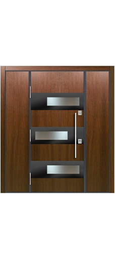 Входные двери СтройМир  серии: Фрамуги НОРД модель: Фрамуги для дверей НОРД (НС-28Т24/EМ) вариант 6