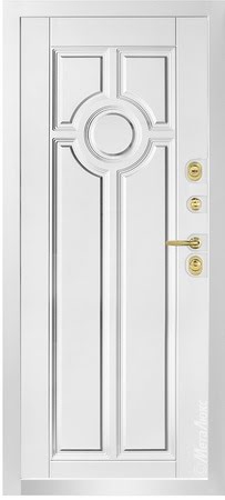 Входные двери Металюкс  серии: Милано модель: М1037 Е