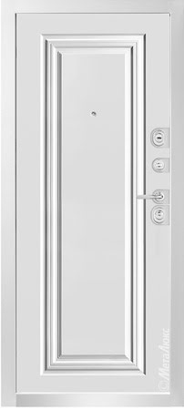 Входные двери Металюкс  серии: Милано модель: М1046 Е