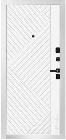 Входные двери Металюкс  серии: Милано модель: М1112 Е