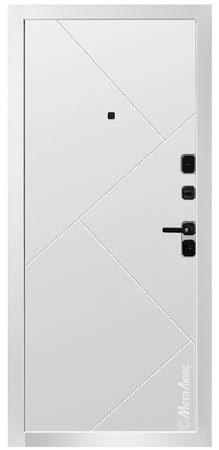Входные двери Металюкс  серии: Милано модель: М1126 Е
