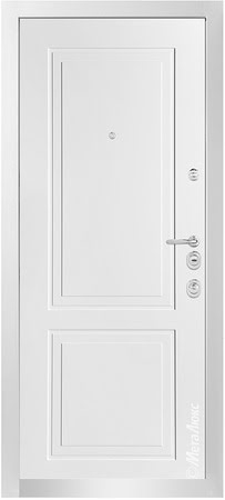 Входные двери Металюкс  серии: Милано модель: М1012 Е