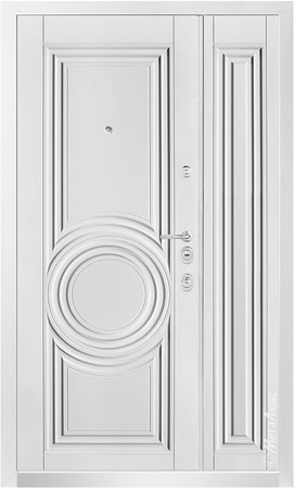 Входные двери Металюкс  серии: Милано модель: М1578 Е
