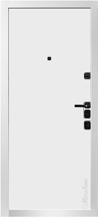 Входные двери Металюкс  серии: Милано модель: М 1109 Е