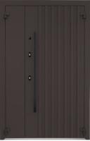 Входные двери Металюкс серии Boston (полуторные) модель AG6122