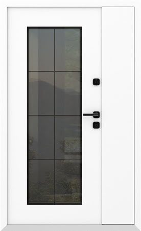 Входные двери Металюкс серии Boston (полуторные) модель AG6041