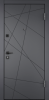 Входные двери DELTA PRO PP ПВХ Оскуро / ПВХ Бьянко