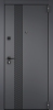 Входные двери Х7 PRO PP ПВХ Оскуро / ПВХ Бьянко