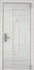 Входная дверь ULTIMATUM NEXT ПВХ Ферро / ПВХ Бьянко
