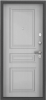 Входные двери Х7 PRO MP Темно-серый букле графит / ПВХ Дуб белый матовый