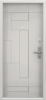 Входная дверь ULTIMATUM NEXT ПВХ Ферро / ПВХ Бьянко