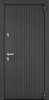 Входные двери SNEGIR PRO PP ЛКП Графит / ФМ Американский орех