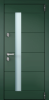 Входные двери SNEGIR PRO-C PP ЛКП Малахит / ПВХ Авокадо