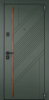 Входные двери SUPER OMEGA PRO PP ПВХ Авокадо / ПВХ Верде