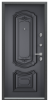 Входные двери PROFESSOR 4+ 02 PP ПВХ Оскуро / ПВХ Оскуро