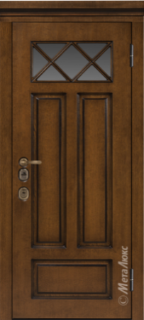 Входные двери Металюкс  серии: ArtWood модель: СМ1709/3 Е2