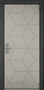 Входная дверь ULTIMATUM NEXT ПВХ Крема / ПВХ Крема