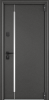 Входные двери SUPER OMEGA PRO MP Колоре гриджио / ПВХ Оскуро