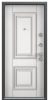 Входные двери PROFESSOR 4+ 02 PP ПВХ Оскуро / Белый (арт. КТ Белый)