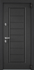 Входные двери SNEGIR PRO MP Темно-серый букле графит / ПВХ Бьянко