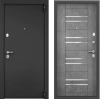 Входные двери Х7 PRO MP Темно-серый букле графит / ПВХ Бетон темно серый