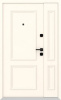Входные двери Металюкс серии Boston (полуторные) модель AG6020