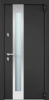 Входные двери SNEGIR PRO-C MP Темно-серый букле графит / ПВХ Бетон известковый
