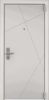Входная дверь ULTIMATUM NEXT ПВХ Бьянко / ПВХ Ферро