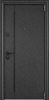 Входные двери SUPER OMEGA PRO MP Черный шелк / ПВХ Бьянко