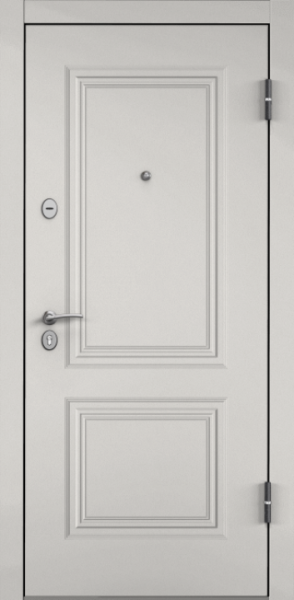 Входные двери Х5 NEW PP ПВХ Бьянко / ПВХ Бьянко